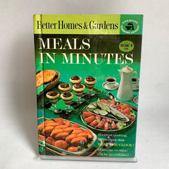 1963 Better Homes and Gardens Meals in Minutes Cook Book - Picture 1 of 5